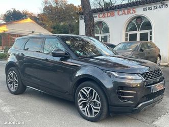 land rover range rover evoque p300e phev awd bva8 r-dynamic hse / 1ère main / tva / historique land rover complet