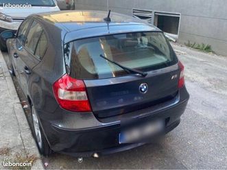 bmw série 1 – 120d 163 ch – pack m – toit ouvrant – attelage – jantes 17’’ – 2006