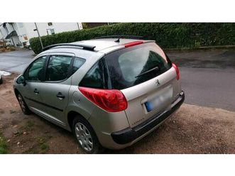 peugeot 207sw(ez 2009) 5 türer - 1 hand - ohne tüv