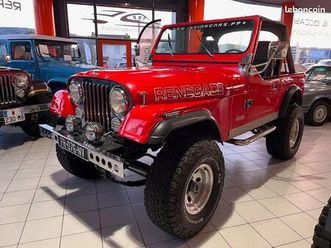 jeep cj 7 4.2l rouge 1984