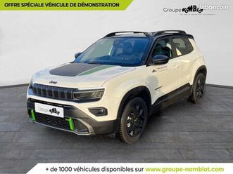 jeep avenger 1.2 turbo t3 145 ch bvr6 4xe upland