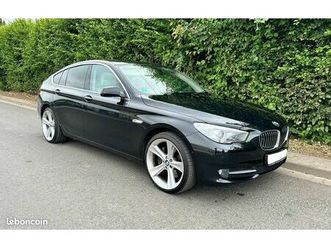 bmw 550i 4.4 v8 407 ch gran turismo noir saphir- toit ouvrant