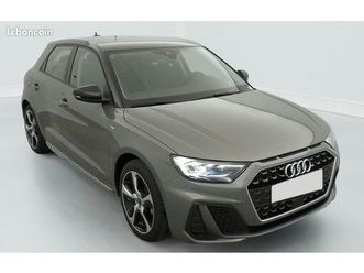 audi a1 sportback 30 tfsi 116 ch s tronic 7 design pack exterieur s line camera recul jantes 17