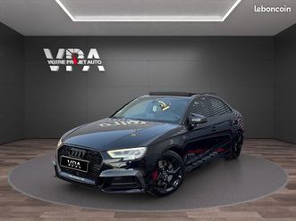 audi s3 2.0 tfsi 310ch quattro stronic 7 - palettes - toit ouvrant - carplay - sièges chauffants
