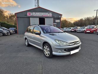 peugeot 206 sw 1.6 ess 110 cv année 05/2004 ct ok reprise