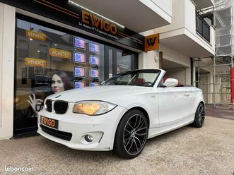 bmw serie 1 cabriolet 2.0 120d 177ch exclusive sièges chauffants