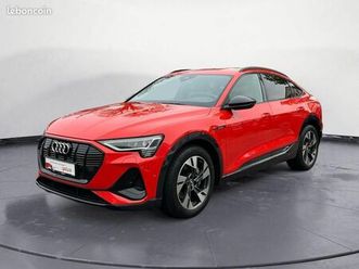 audi e-tron sportback 55 quattro s-line matrix/b&o/assist/connect uvm