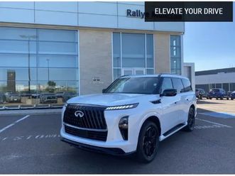 2026 infiniti qx80 sport awd! captain chairs! 0% financing!