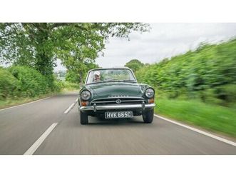 1965 sunbeam tiger vert manuel, 4 vitesses conduite à dro...