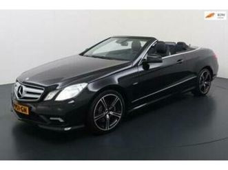 mercedes-benz e-klasse e350 amg cabrio 350 amg pakket cgi el — mercedes-benz — marktplaats