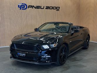 mustang convertible 5.0v8gt black shad ed. automat