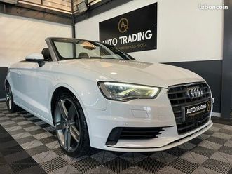 audi a3 cabriolet 180 ambition luxe s tronic bang olufsen 135 000 kms garantie 12 mois