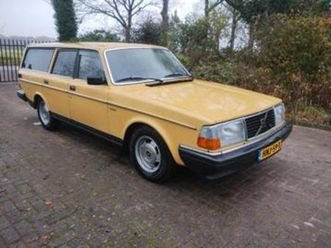 volvo 245gl 1981 leder service gehad apk 08-2027 — volvo — marktplaats