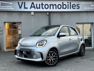 smart forfour electrique 82 ch prime tva recuperable