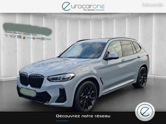 bmw x3 (3) xdrive20d m sport 190 ch attelage caméra 360° laser autres modèles disponibles