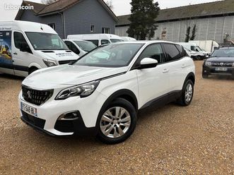 peugeot 3008 1.5 bluehdi 130ch s&s active business moteur neuf embrayage première main tva récupérable garantie 6 mois visite 7/7 sur rdv