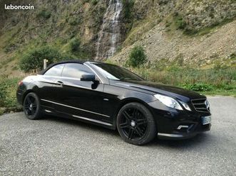 mercedes 350, classe, e cabriolet, finition, amg