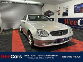 mercedes classe slk slk 320 - bva coupe - bm 170 . phase 2