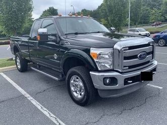 ford f350 super duty 4wd supercab diesel pickup truck