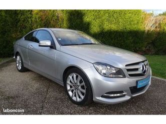 mercedes-benz classe c coupé 220 cdi 170ch 7g-tronic exécutive