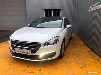 peugeot 508 (2) sw 1.6 bluehdi 120 allure avec attelage