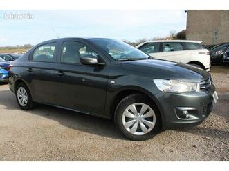 citroen c-elysee blue hdi 100 cv confort clim audio mp3 bluetooth régulateur radars roue secours