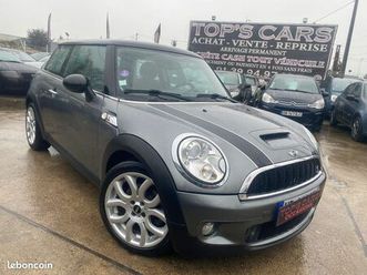 mini cooper s ii (r56) 1.6 184ch * clim radar bluetooth jantes alu * crit'air 1 * moteur à chaine * carnet d'entretien à jour * 112779 kms