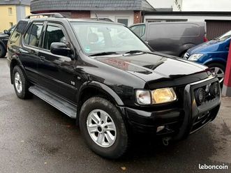 opel frontera 3.2 v6 205 ch olympus 4x4 intérieur cuir - climatisation - attelage