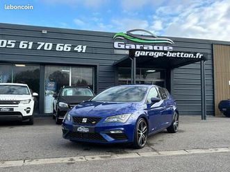 seat leon cupra 2.0 300 ch dsg7 garantie 12 mois