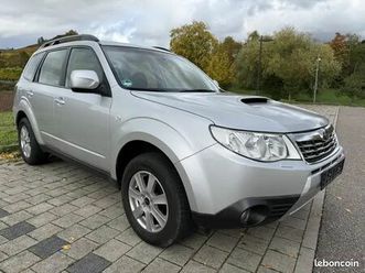 subaru forester 2.0 diesel 147ch - manuelle - attelage