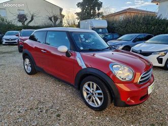 mini paceman cooper d 112ch pack red hot chili bva
