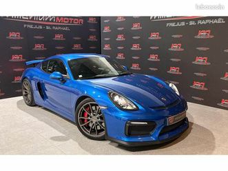 porsche cayman 3.8i type 981 coupe gt4 - 385ch - club sport - garantie 6 mois