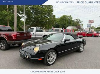 used 2003 ford thunderbird convertible 2d