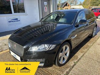 2018 jaguar xf 2.0td portfolio (180ps) awd sportbrake 5d 1999cc auto
