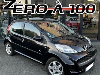 peugeot 107 phase 2 1.0i black & silver 2-tronic 5p 68ch boîte auto