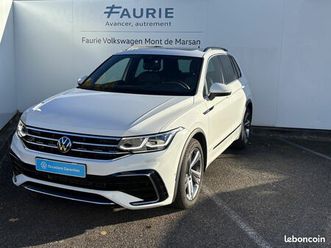 volkswagen tiguan 2.0 tdi 150ch dsg7 r-line