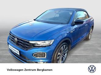 t-roc cabrio 1.5 r-line leder alu19 kamera