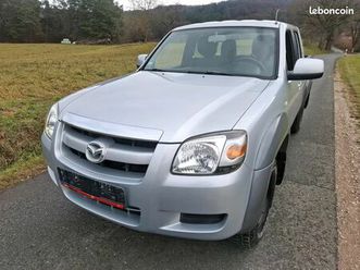 mazda bt-50 2.5 turbo 143ch doublecab - attelage - sièges chauffants - webasto - radio/cd - 1ère main