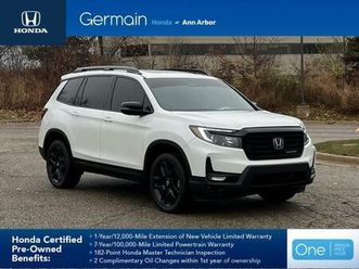 2024 honda passport black edition