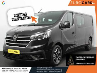 renault trafic 2.0 blue dc1 150 edc t29 l2h1 extra dubbele cabine | navigatie | airco | lichtmetalen velgen | betimmering | trekhaak | camera | parkeer sensoren