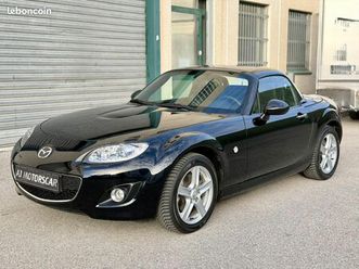 mazda mx-5 mx5 1.8 126ch mzr - ncfl roadster toit rigide - 63.900 kms - 1er main