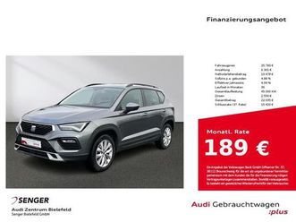 seat ateca 2.0 tdi dsg carplay led convenience paket