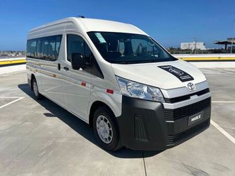 toyota hiace 2.8 d-4d turbo diesel minibus 15+1 dx automático 2025