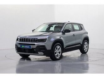 jeep avenger gasolina avenger 1.2 altitude 74kw
