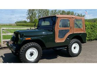 1966 jeep cj5 vert foncé manuel, 3 vitesses conduite à ga...