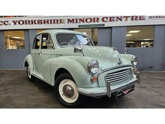 1956 morris minor vert manuel, 4 vitesses conduite à droi...