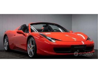 ferrari 458 italia spider v8 566 cv
