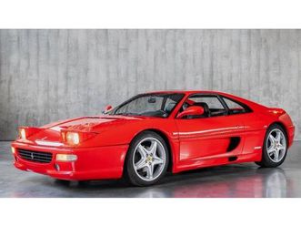 1996 ferrari f355 rouge manuel, 5 vitesses conduite à gau...