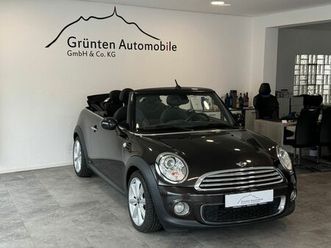 mini cooper d cabrio shz klima navi bluetooth