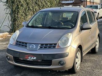 nissan note 1.6i automat tažné čr 1.maj.